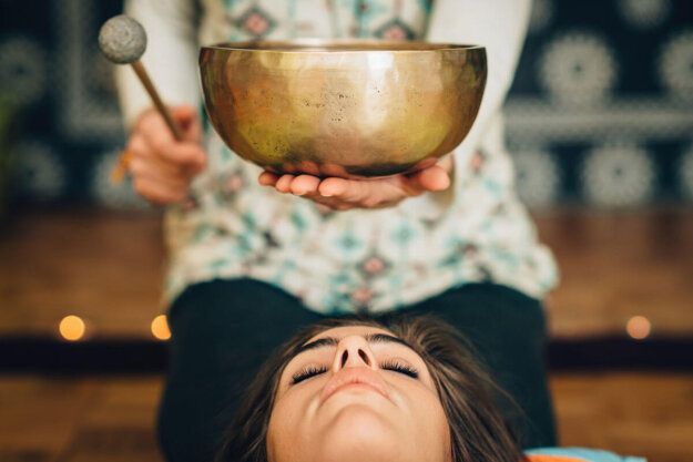 How holistic therapy can help with substance abuse a person engages in sound bowl therapy after discovering how holistic therapy can help with substance abuse