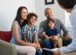 family talks with counselor about addiction recovery