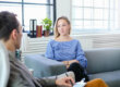 woman talks with therapist about how MAT can help break the cycle of addiction