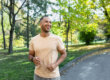 man outdoors running considers the importance of aftercare in sobriety